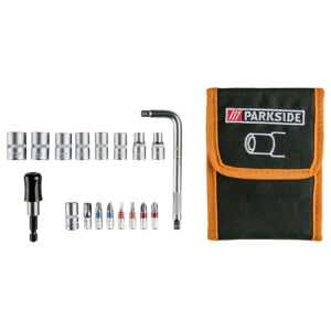 PARKSIDE® Súprava bitov/vrtákov/nástrčných kľúčov, 18-dielna (súprava bitov/nástrčných kľúčov PSS 18 A1)