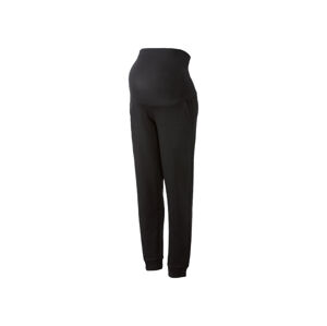 ESMARA® Dámske tehotenské nohavice s biobavlnou (XS (32/34), čierna)