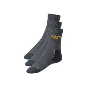 Caterpillar Pánske pracovné ponožky z biobavlny (39/42, antracitová)