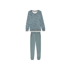 esmara® Dámske pyžamo (XS (32/34), modrá)