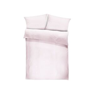Face-2-Face Mako-saténová posteľná bielizeň, Uni Strip Rosewater, 140 x 200 cm (140 x 200 cm)