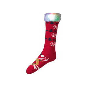 esmara® Dámske vianočné ponožky (39/42, červená)