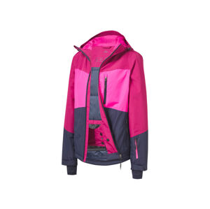 CRIVIT Dámska lyžiarska bunda (S (36/38), ružovofialová/ružová/námornícka modrá)