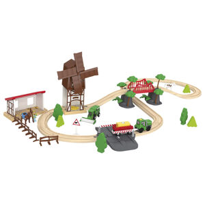 Playtive Drevená železnica hasiči/sedliacky dvor (sedliacky dvor)