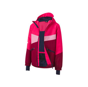 CRIVIT Dievčenská lyžiarska bunda (134/140, oranžová/ružová)
