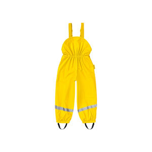 Playshoes Detské nepremokavé nohavice na traky (110/116, žltá)
