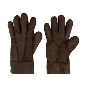 esmara® Dámske rukavice z jahňacej kože (8, tmavohnedá)