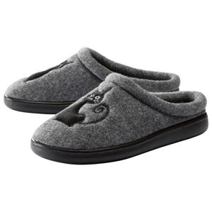 esmara® Dámske papuče (38, sivá/mačka)