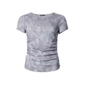 esmara® Dámske tričko zo sieťoviny, sivá (L (44/46))