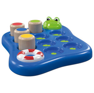 Playtive Drevená motorická hračka (žaba vydávajúca zvuky)