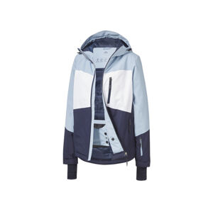 CRIVIT Dámska lyžiarska bunda (L (44/46), biela/modrá/námornícka modrá)