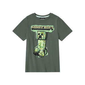 Minecraft Chlapčenské tričko (146/152, zelená)