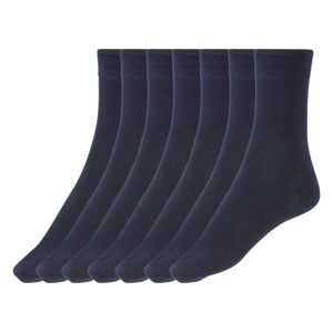 Nur Die Dámske ponožky, 7 párov (35/38, námornícka modrá)
