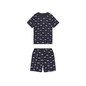 lupilu® Chlapčenské krátke pyžamo (122/128, navy modrá)