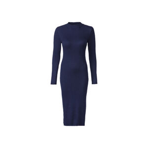 esmara® Dámske pletené šaty (M (40/42), navy modrá)