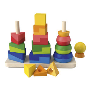 Playtive Drevená hračka (veže)