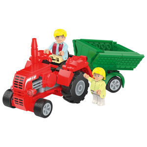 Playtive Clippys Stavebnica S (traktor s prívesom)