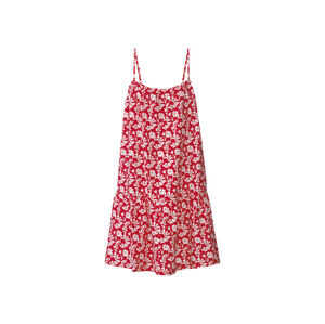 esmara® Dámske šaty so špagetovými ramienkami (XS (32/34), červená)