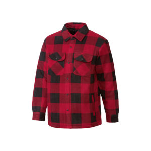PARKSIDE® Pánska košeľová bunda (XL (56/58), červená)