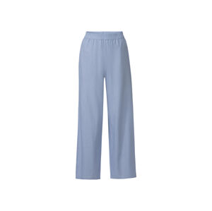 esmara® Dámske ľanové nohavice (46, modrá)