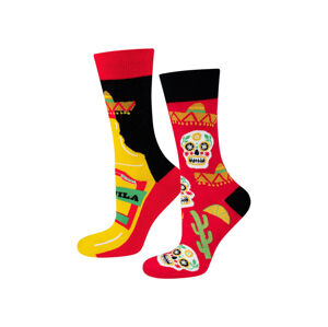 Soxo Dámske/Pánske ponožky v originálnom darčekovom balení (36/40, tequila)
