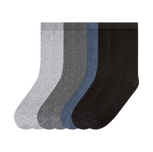 pepperts!® Chlapčenské ponožky, 7 párov (39/42, modrá/sivá/čierna)
