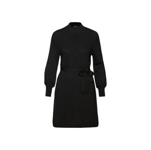 esmara® Dámske pletené šaty (XS (32/34), čierna)