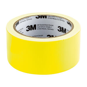 3M Neónová textilná lepiaca páska, 10 m (neónová žltá)