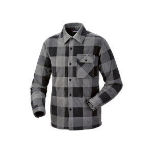 PARKSIDE® Pánska košeľová bunda (XL (56/58), sivá)