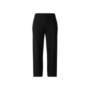 esmara® Dámske nohavice s ligotavým efektom (XS (32/34), čierna)