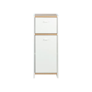 LIVARNO home Kúpeľňová skrinka, 32 x 80,5 x 28 cm, biela