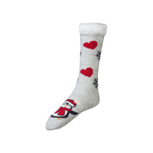 esmara® Dámske vianočné ponožky (35/38, sivá)