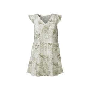 esmara® Dámske ľanové šaty (40, vzor)