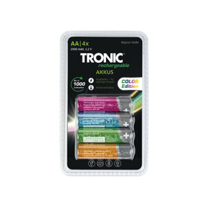TRONIC® Batérie Ni-MH Ready 2 Use Color, 4 kusy (AA)