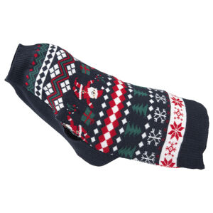 zoofari® Vianočný pulóver pre psa (50, modrá)