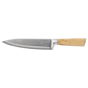ERNESTO® Kuchynský nôž (kuchynský nôž s bambusovou rukoväťou)