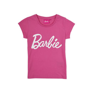 Barbie Dievčenské tričko (98/104, ružová)