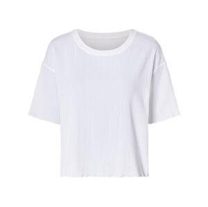 esmara® Dámske oversize tričko (L (44/46), biela)