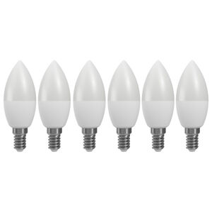 LIVARNO home LED žiarovky GU10/E27/E14, 6 kusov (sviečka E14)