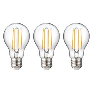 LIVARNO home Filamentová LED žiarovka, 3 kusy (E27, filamentová, 3 kusy)