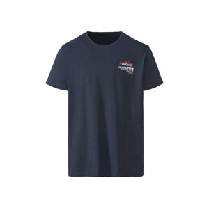 LIVERGY® Pánske tričko (L (52/54), navy modrá)