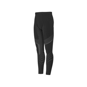 CRIVIT Pánske funkčné spodné nohavice (XXL, čierna/sivá)