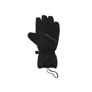 CRIVIT Dievčenské/chlapčenské lyžiarske rukavice (5 (8 – 10 rokov), čierna)