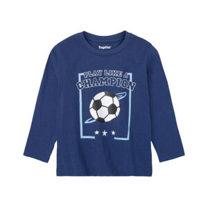 lupilu® Chlapčenské tričko s dlhým rukávom (98/104, navy modrá)