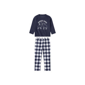 lupilu® Chlapčenské flaušové pyžamo (110/116, námornícka modrá)