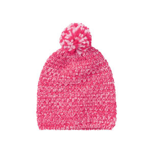 lupilu® Detská pletená čiapka (116/128, ružová/bledoružová)