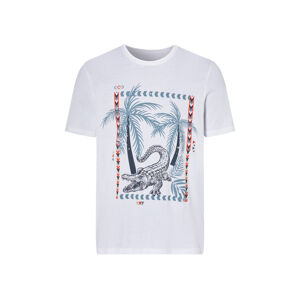 LIVERGY® Pánske tričko na spanie (XL (56/58), biela)