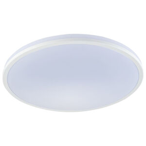 LIVARNO home Stropná LED lampa, okrúhla (ozdobný prstenec biely)