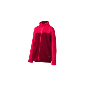 CRIVIT Dievčenská flísová bunda (158/164, červená/ružová)