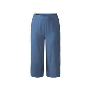 esmara® Dámske nohavice v 7/8 dĺžke XXL (54, modrá)